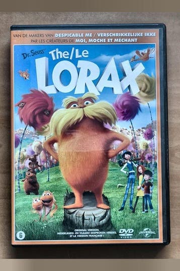 The Lorax Zac Efron Chris Renaud Danny DeVito DVD 2012, Verzenden, Nieuw in verpakking