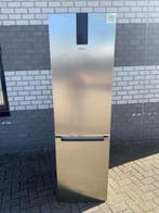 TOPDEAL! WHIRLPOOL RVS/INOX NOFROST KOELVRIESCOMBINATIE A++, 200 liter of meer, Met aparte vriezer, Zo goed als nieuw, Energieklasse A of zuiniger