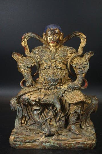 Statue - Metaal - China (Zonder minimumprijs)