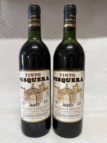 1982 Alejandro Fernandez, Tinto Pesquera Janus, Reserva, Nieuw