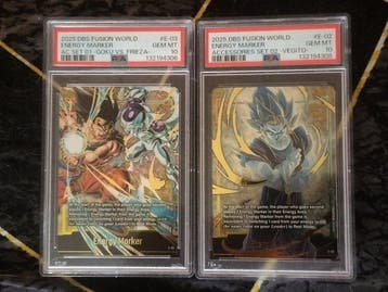 Bandai - 2 Graded card - Dragon Ball E-02 03 - PSA 10, Nieuw