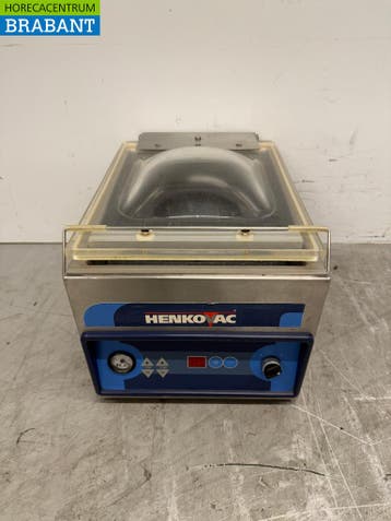 RVS Henkovac MINI 120-ST ECO Vacumeermachine 230V Horeca, Ophalen of Verzenden, Gebruikt