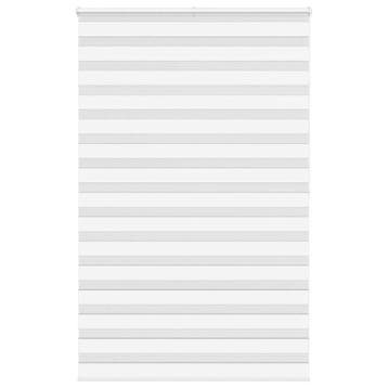 vidaXL Zebra rolgordijn 150x200 cm stofbreedte 145,9cm, Verzenden, Nieuw, Wit