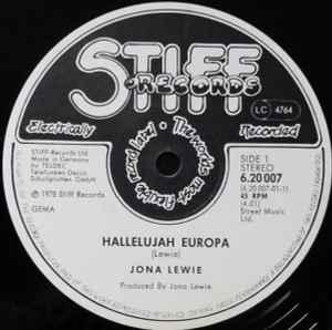 12 inch gebruikt - Jona Lewie - Hallelujah Europa / Polic..., Cd's en Dvd's, Vinyl Singles, Verzenden, Zo goed als nieuw, 12 inch