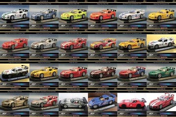 Fly Car Model - Slotcar 24 stuks Fly Dodge Viper - Chrysler, Nieuw