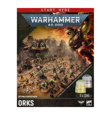 Warhammer 40,000 Getting Started With Orks, Ophalen of Verzenden, Nieuw