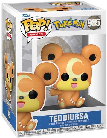 Funko Pokemon Teddiursa vinyl figuu van €14,99 voor €12,94, Ophalen of Verzenden, Nieuw