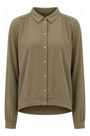 Jansen Amsterdam Jas in maat 46 Beige, Jansen Amsterdam, Verzenden, Zo goed als nieuw, Beige