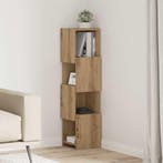 vidaXL Hoekkast Artisan Eiken 25,5x25x102cm Bewerkt hout, Huis en Inrichting, Kasten | Overige, Verzenden, Nieuw