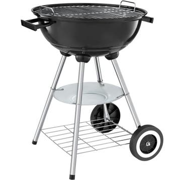 Kogelbarbecue met 2 wielen, Ø 41,5 cm, afneembare aslade, Verzenden, Nieuw