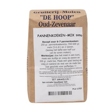 Molen de Hoop Pannenkoekenmix 500 gr., Verzenden, Nieuw