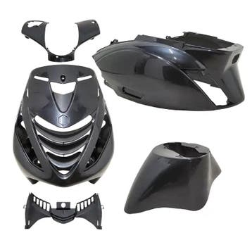 Kappenset – Piaggio Zip – 5-delig - met SP neus – Antraciet, Ophalen of Verzenden, Nieuw