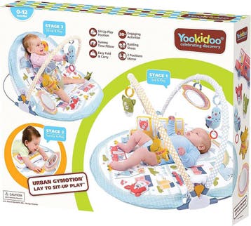 Speelmat Baby | Zwart Polyester | Laatste Stuk!, Ophalen of Verzenden, Nieuw