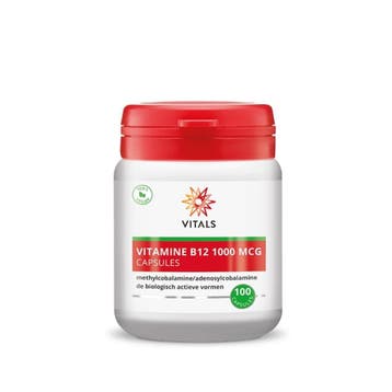 Vitamine B12 capsules -1000 mcg (Methyl- en, Ophalen of Verzenden, Nieuw