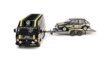 Otto Mobile 1:18 - Model raceauto - Volkswagen LT35 + Golf, Hobby en Vrije tijd, Modelauto's | 1:5 tot 1:12, Nieuw