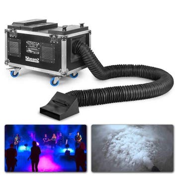 Retourdeal - BeamZ LF3000 Low Fog rookmachine voor laaghange, Verzenden, Zo goed als nieuw, Rookmachine