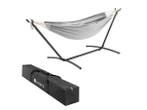 Veiling - Hangmat - Lichtgrijs - Incl. Onderstel & Opbergtas, Tuin en Terras, Nieuw