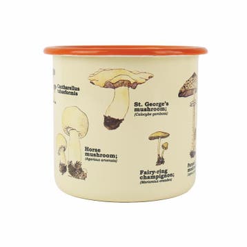 Gift Republic Paddenstoelen - Emaille Bloempot (Gadgets), Verzenden, Nieuw