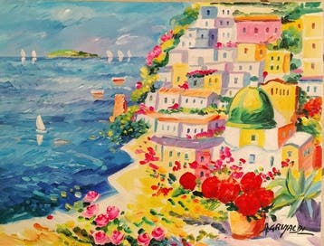 Alfredo Grimaldi (1950) - Positano (Costiera Amalfitana)