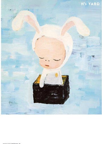 Yoshitomo Nara (1959) (after) - Little Bunny In The Box