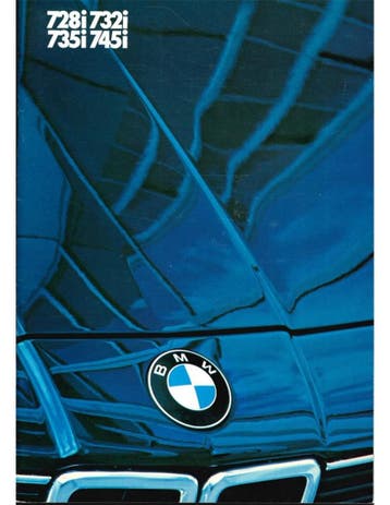 1983 BMW 7 SERIE BROCHURE NEDERLANDS, Nieuw, BMW, Author