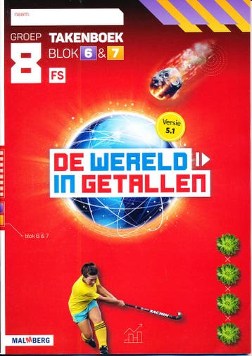 De Wereld  in Getallen versie 5.1 Takenboek blok 6 en 7 groe, Verzenden, Nieuw