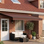 vidaXL Elektrisch Uittrekbaar Zonnescherm 4 × 3 m, Tuin en Terras, Zonneschermen, Verzenden, Nieuw