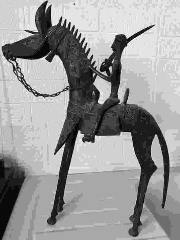Cavalier africain - sculptuur - Afrika (Zonder minimumprijs)