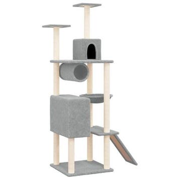 Kattenhuis met Krabpalen | Laatste Stuk!, Dieren en Toebehoren, Krabmeubelen, Ophalen of Verzenden, Zo goed als nieuw, Krabpaal