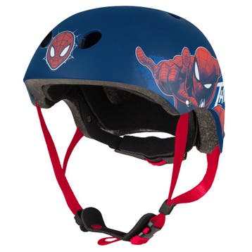 Seven Polska kinderhelm Spiderman Blauw Fietshelm – 52-56 cm, Verzenden, Nieuw
