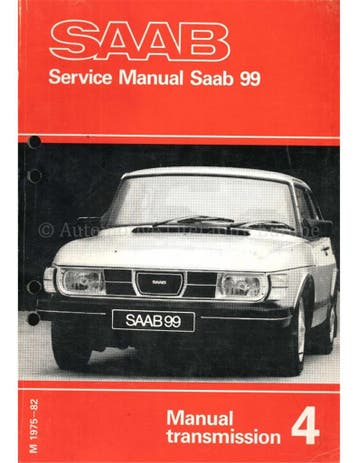 1975 - 1982 SAAB 99 HANDGESCHAKELDE TRANSMISSIE