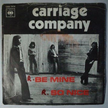Carriage Company - Be Mine / So Nice - Single, Verzenden, Nieuw in verpakking