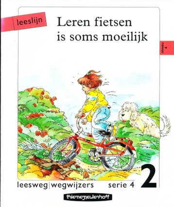 Leeslijn versie 1 wegwijzers serie 4 deel 2 Leren fietsen is, Verzenden, Nieuw