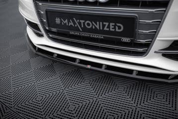 Front Splitter V.1 Audi S3 / A3 S-Line Sportback / Hatchback, Verzenden