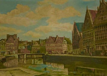 Georges Vandewalle (1861-1923) - DE GRASLEI, de beroemdste
