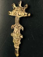 Middeleeuws Brons Fibula (Zonder minimumprijs)