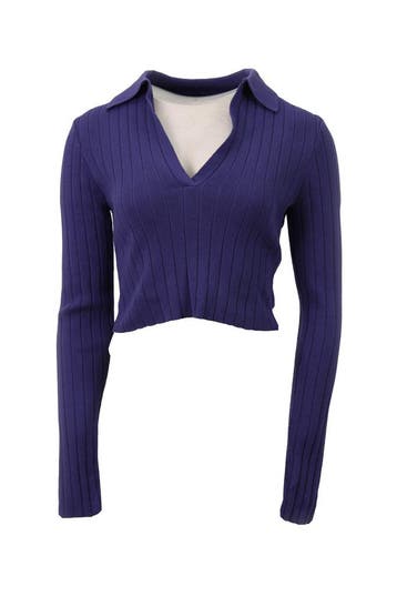 Organic Basics Trui in maat S Blauw, Organic Basics, Verzenden, Zo goed als nieuw, Blauw