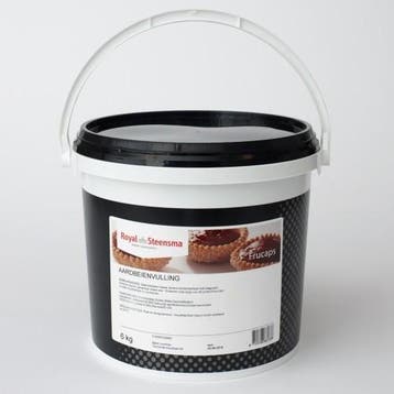 Royal Steensma Frucaps Aardbeienvulling (70% fruit) 6kg, Verzenden, Nieuw