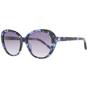 Gant dames zonnebril in Blauw tinten elegante bril voor, Nieuw