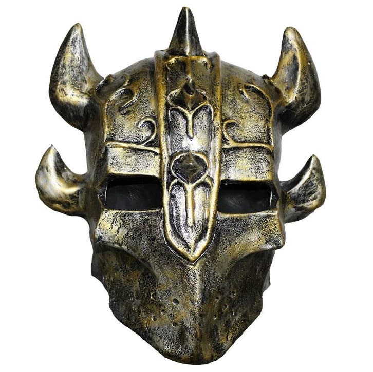 Ridder masker Hoorn helm, Kleding | Dames, Carnavalskleding en Feestkleding, Nieuw, Verzenden