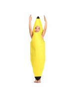 Verkleedkleren Bananen Pak Kinderen Banaan Kostuum Onesie 11, Verzenden, Nieuw