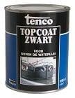 Tenco Topcoat Zwart 5 liter, Doe-het-zelf en Verbouw, Verf, Beits en Lak, Ophalen of Verzenden, Nieuw