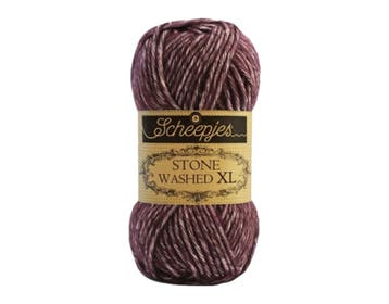 Scheepjes Stone Washed XL - 870 Lepidolite 50gr, Ophalen of Verzenden, Nieuw, Breien of Haken, Wol of Garen