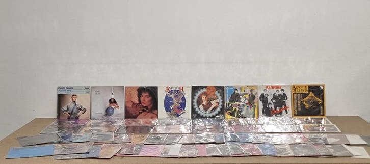 Collectie Rainer Moddemann: kavel singles wo. David Bowie, Cd's en Dvd's, Vinyl Singles