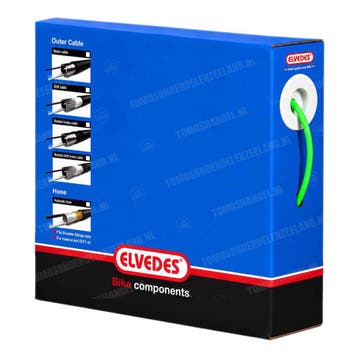 Buitenkabel 5mm fluor groen (per meter) Elvedes universeel, Ophalen of Verzenden, Nieuw, Elvedes