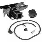 Rugged Ridge Receiver Hitch Kit Jeep Logo 07-18 Jeep, Ophalen of Verzenden, Nieuw
