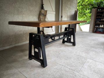 Tafel - Metaal - Industrieel eettafel