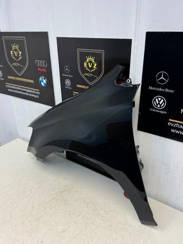 Spatbord/voorscherm links voor VW Polo 6R bj.2012 zwart LO41, Auto-onderdelen, Gebruikt, Voor, Volkswagen, Spatbord