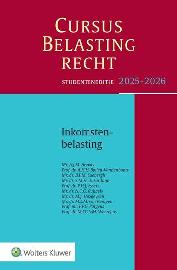 9789013178227 Studenteneditie Cursus Belastingrecht Inkom..., Verzenden, Zo goed als nieuw, Mr. A.J.M. Arends