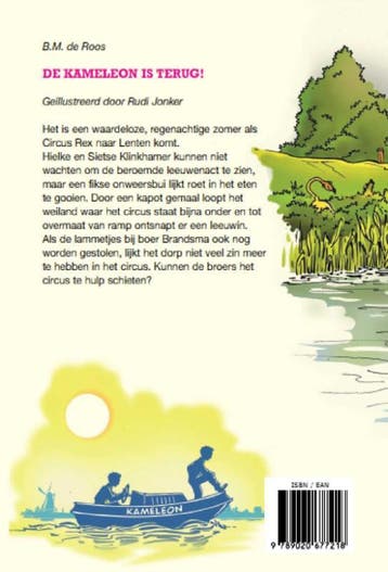 De kameleon is terug! / Kameleonserie 9789020677218, Verzenden, Gelezen, B.M. de Roos